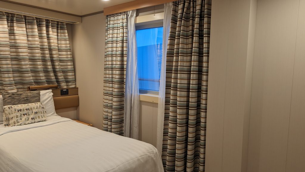 Westerdam cabin window