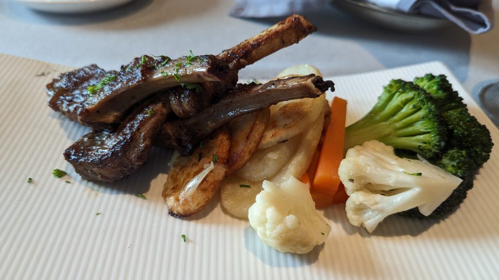 Lamb Chops on Stupid Plate
