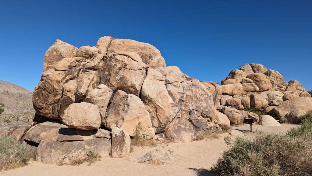 Rocks in Joshua Tree
