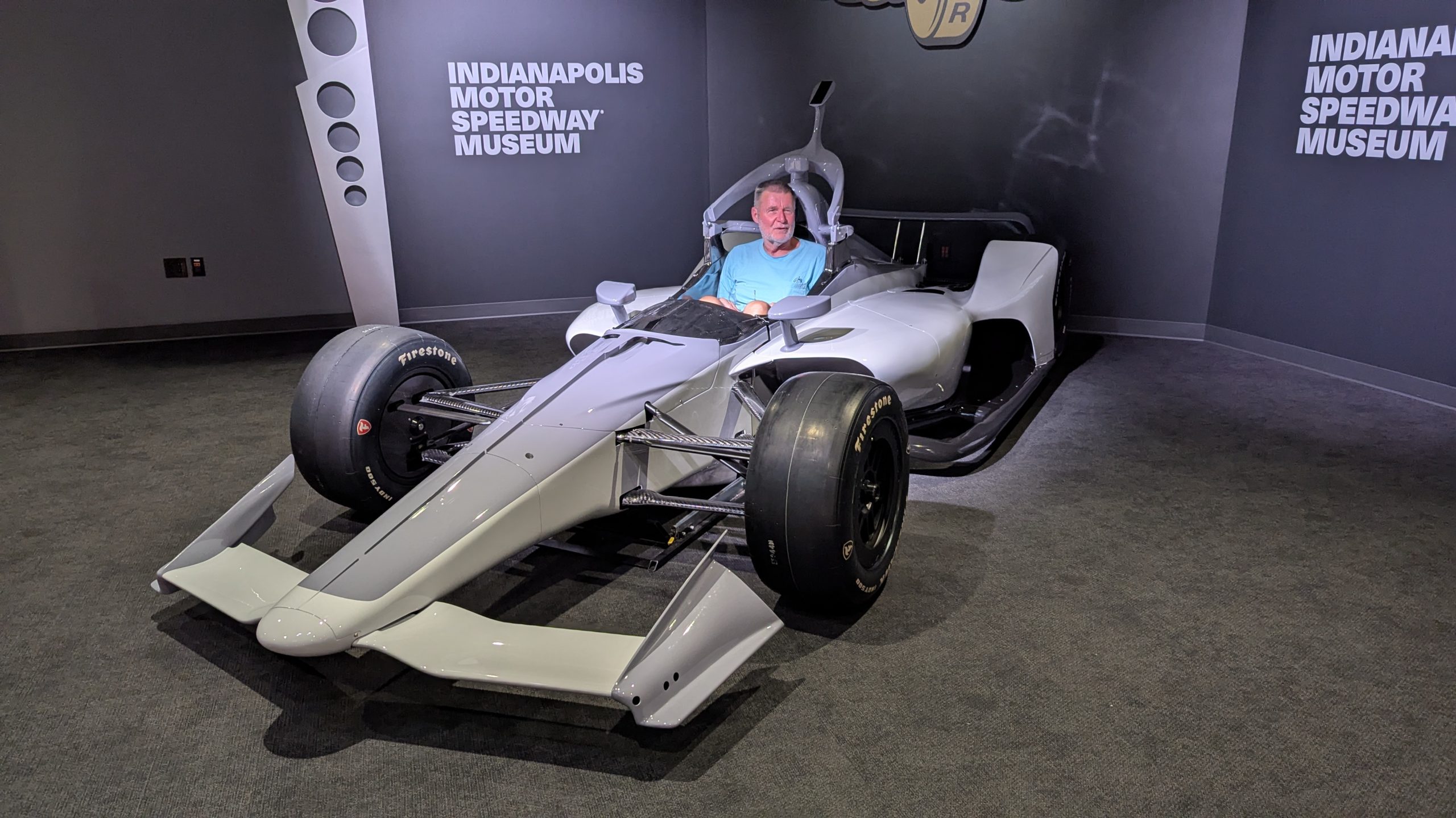 Bob at the Indy Museum